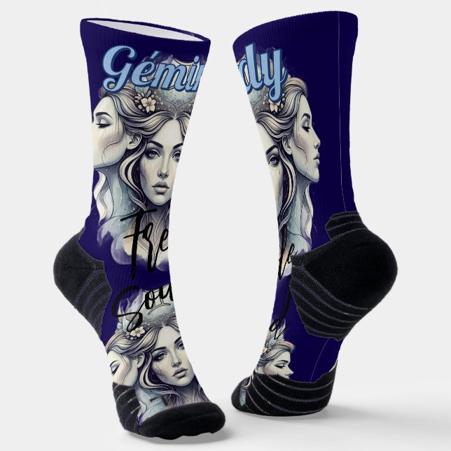 Chaussette Calcetines Lady Géminis – Toque divertido (Angulaire)