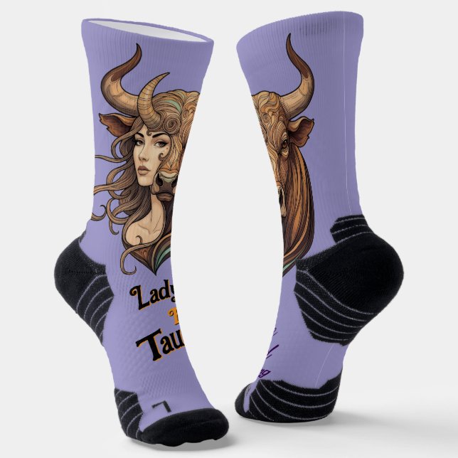Chaussette Calcetines Lady Tauro – Detalle único y zodiacal (Angulaire)
