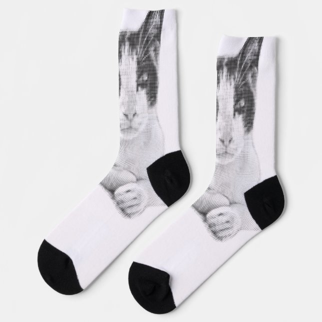 Chaussette Calico Halftone Muse (Gauche)