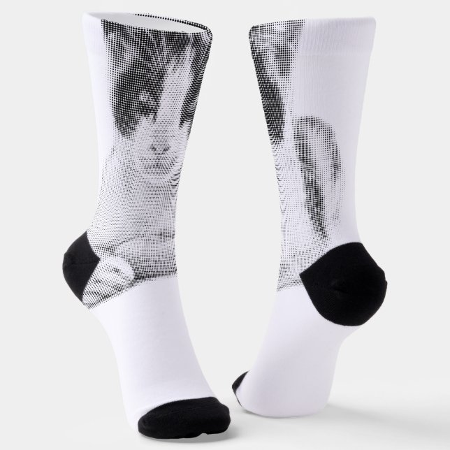 Chaussette Calico Pop Halftone (Angulaire)