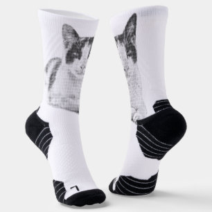 Chaussette Calicot Rétro Demi-Teinte