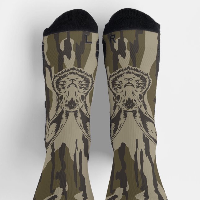 Chaussette Camo Chasse Camo Bottomland Rabbit (Haut)