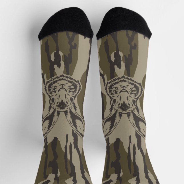 Chaussette Camo Chasse Camo Bottomland Rabbit (Haut)