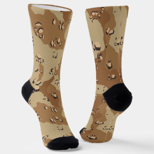 Chaussette Camouflage du désert Motif militaire