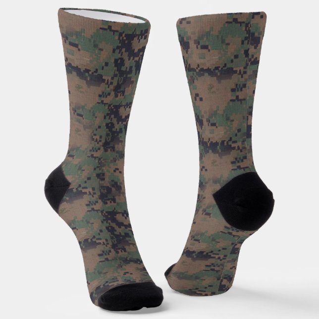Chaussette Camouflage MarPat Motif militaire (Angulaire)