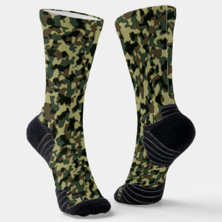Chaussette Camouflage vert