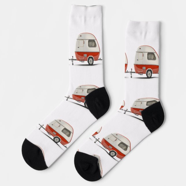 Chaussette Camper goutte d'eau rétro classique Thunder_Cove (Gauche)
