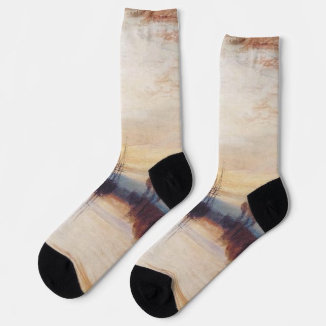 Chaussette Canal de Chichester par Joseph William Turner (Gauche)