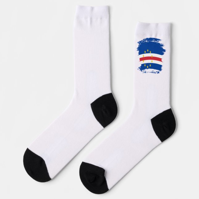 Chaussette Cap Verde flag (Gauche)