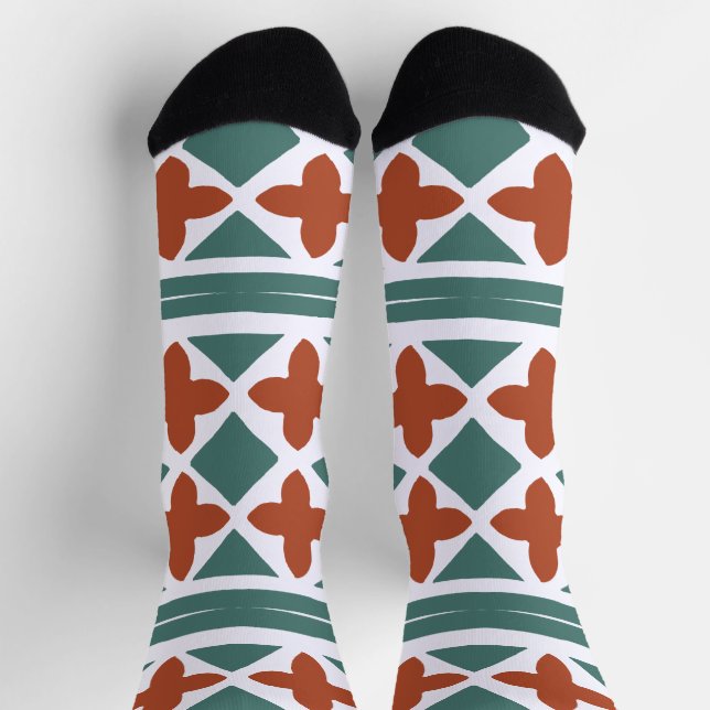 Chaussette Carreaux Andalous 15 (Haut)