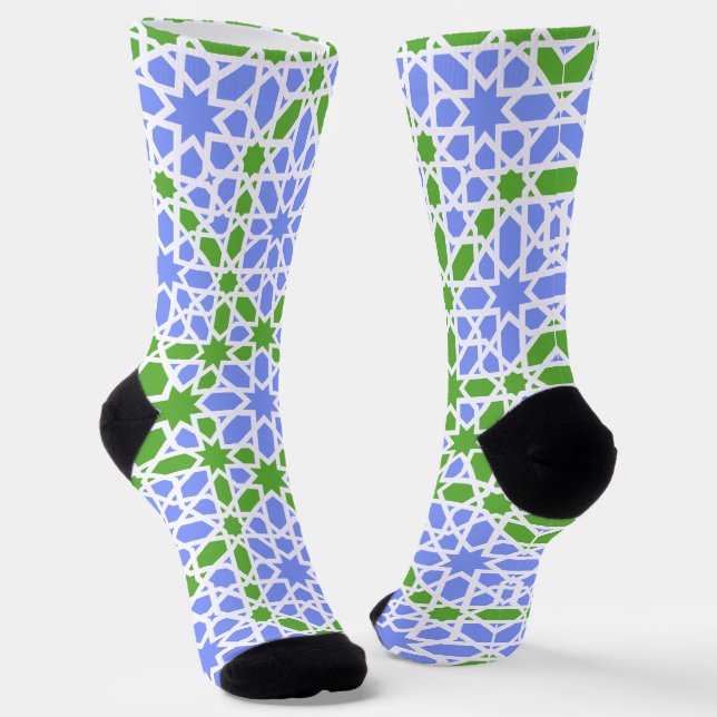 Chaussette Carreaux Andalous 7 (Angulaire)
