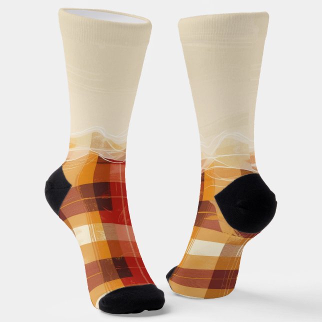 Chaussette Carreaux et Abondance (Angulaire)