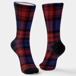 Chaussette Carreaux rustiques à carreaux tartan