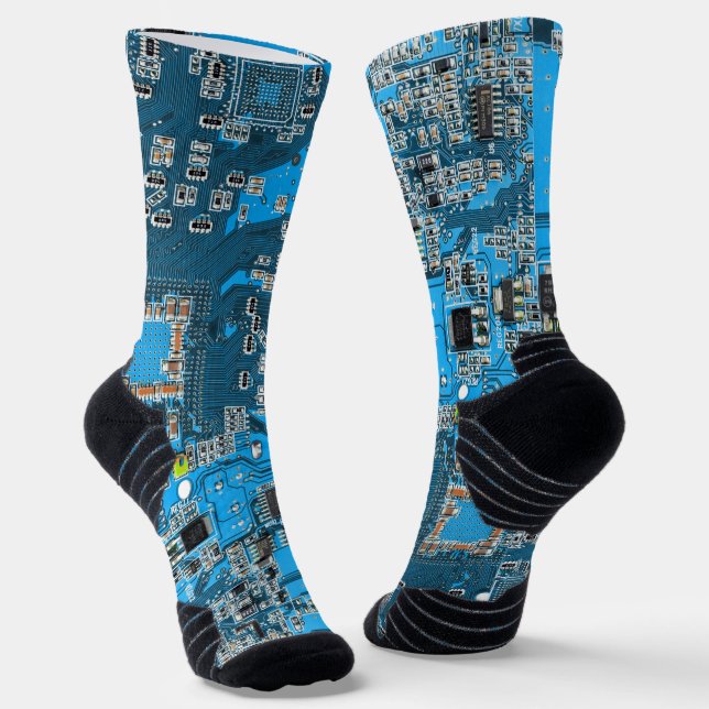Chaussette Carte circuit bleu circuit imprimé à circuit impri (Angulaire)
