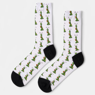 Chaussette Cartoon Praying Mantis Socks