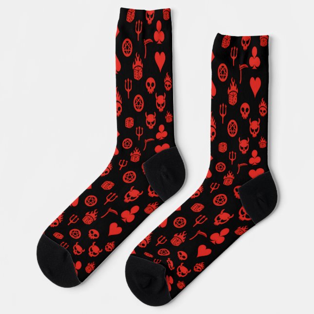 Chaussette Casino des damnés (Gauche)