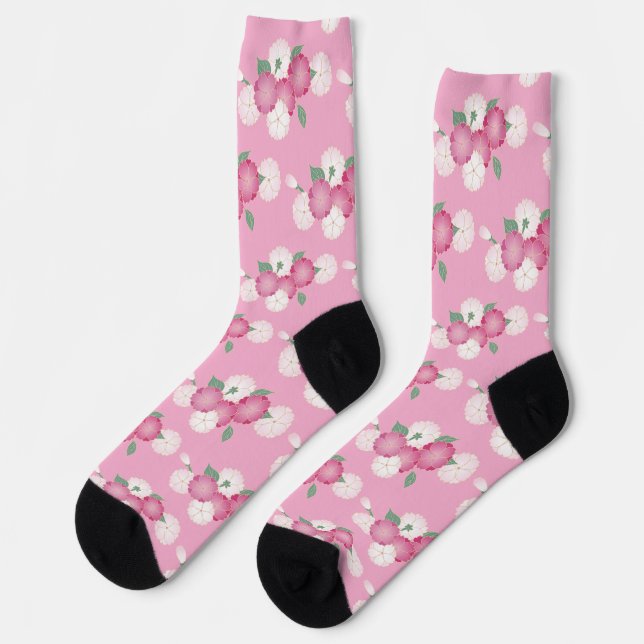 Chaussette Cerisiers Japonais (Gauche)