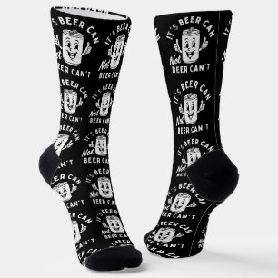 Chaussette C'est la bière ne peut pas la bière ne peut pas dr
