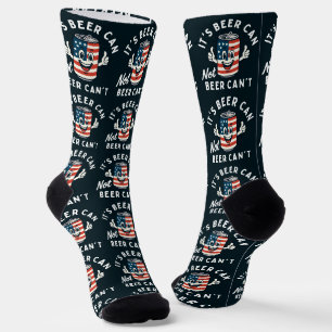 Chaussette C'est la bière ne peut pas la bière ne peut pas dr