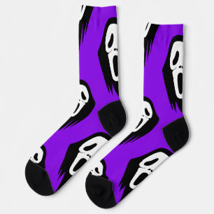 Chaussette C'est un cri en violet