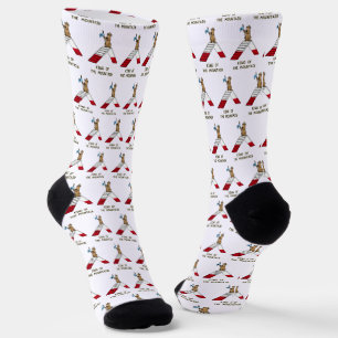 Chaussette Champion roi du chien de montagne agilité drôle