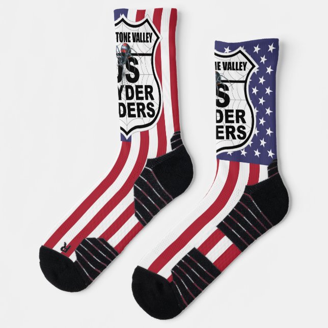 Chaussette Chapitre de Blackstone Valley - Chaussettes Logo D (Gauche)