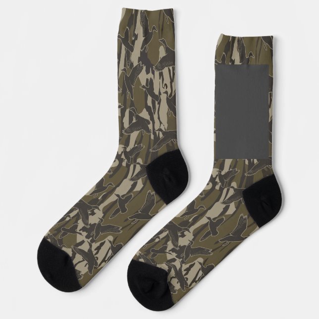 Chaussette Chasse à la sauvagine Camo Chasseurs de canards (Gauche)