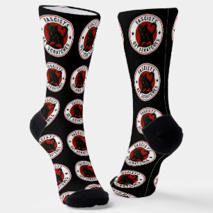 Chaussette Chats contre les fascistes