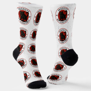 Chaussette Chats contre les fascistes