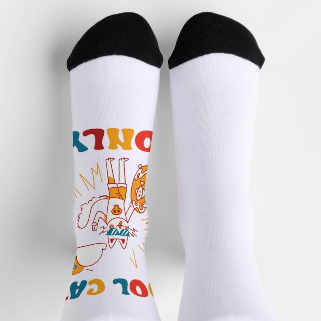 Chaussette Chats cool uniquement (Haut)