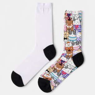 Chaussette Chats mignons