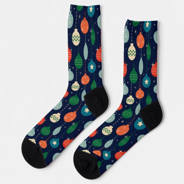 Chaussette chaussettes à boule de Noël (Gauche)