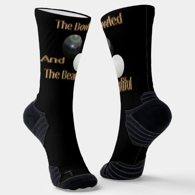 Chaussette Chaussettes À Bowling Et Belles, Drôle, Boules De  (Angulaire)