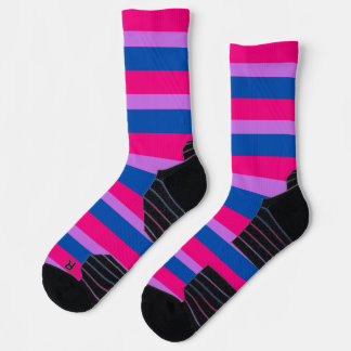 Chaussette Chaussettes à drapeau Bisexual PRIDE