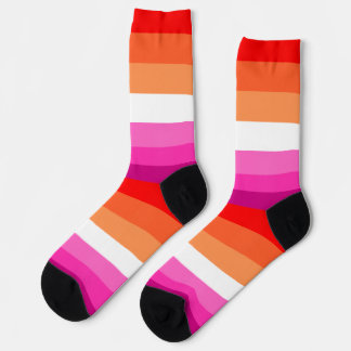 Chaussette Chaussettes à drapeau FIDE lesbiennes