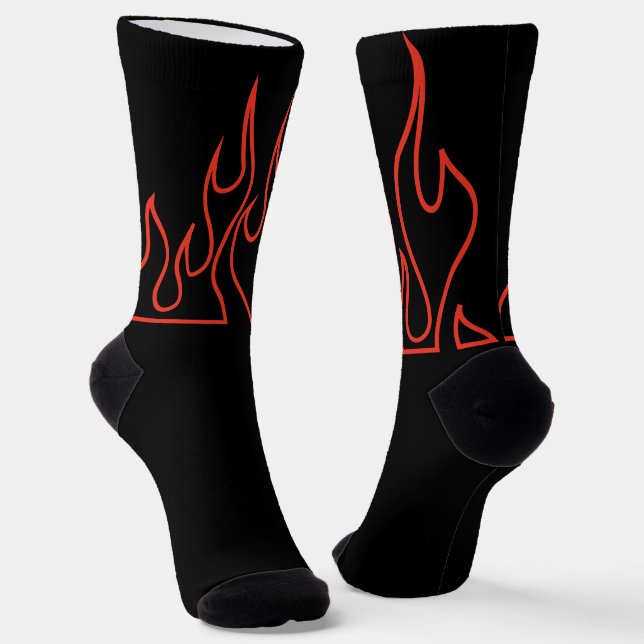 Chaussette Chaussettes à flamme (Angulaire)