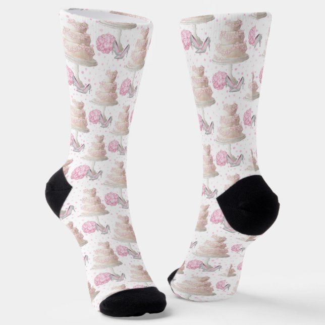 Chaussette Chaussettes à gâteau mariage #2 (Angulaire)