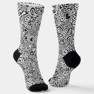 Chaussette Chaussettes à motif clé pour mon cœur