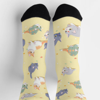 Chaussette Chaussettes à motif de chat mignon