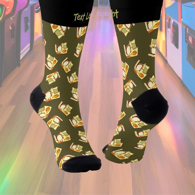 Chaussette Chaussettes à motif de console de jeu d'arcade (Créateur téléchargé)