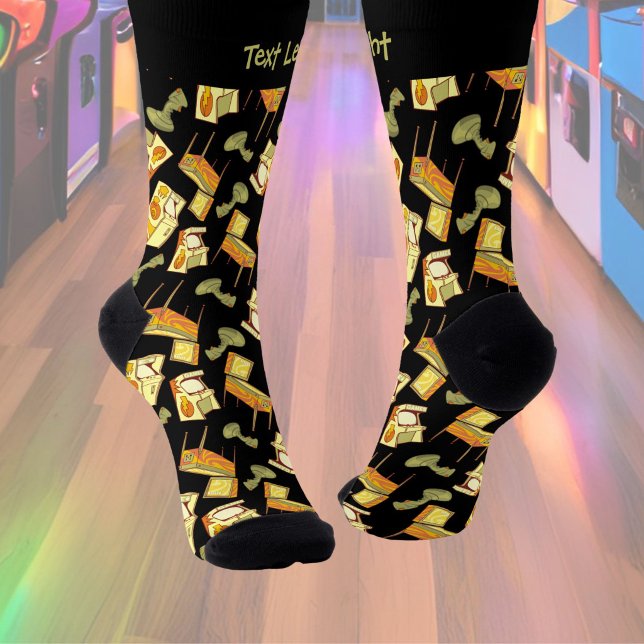 Chaussette Chaussettes à motif de jeux rétro (Créateur téléchargé)