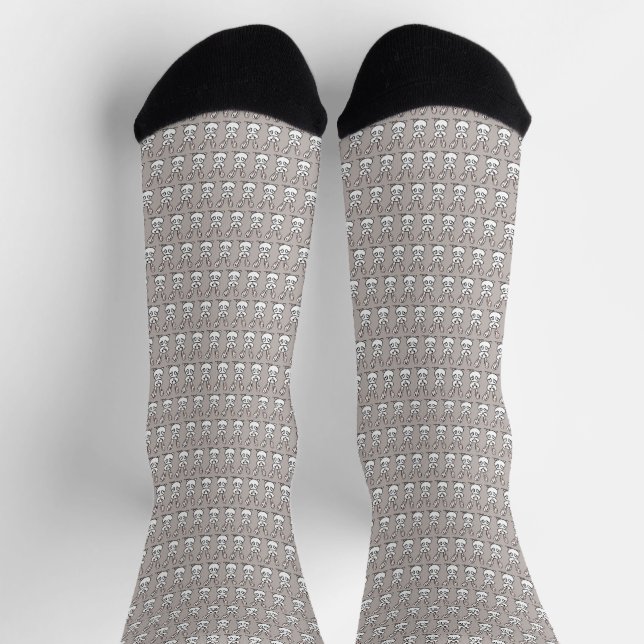 Chaussette Chaussettes à motif de lapin figdewdrops (Haut)