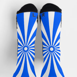 Chaussette Chaussettes à motif énergétique Blue Burst
