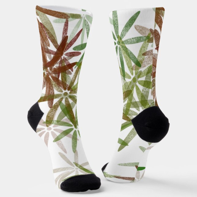 Chaussette Chaussettes à motif floral (Angulaire)