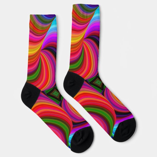 Chaussette Chaussettes à motif fou (Droite)