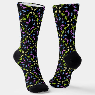 Chaussette Chaussettes à motif linéaire de Bouledogue Françai