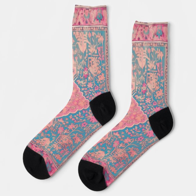 Chaussette Chaussettes à motif persan vintage (Gauche)