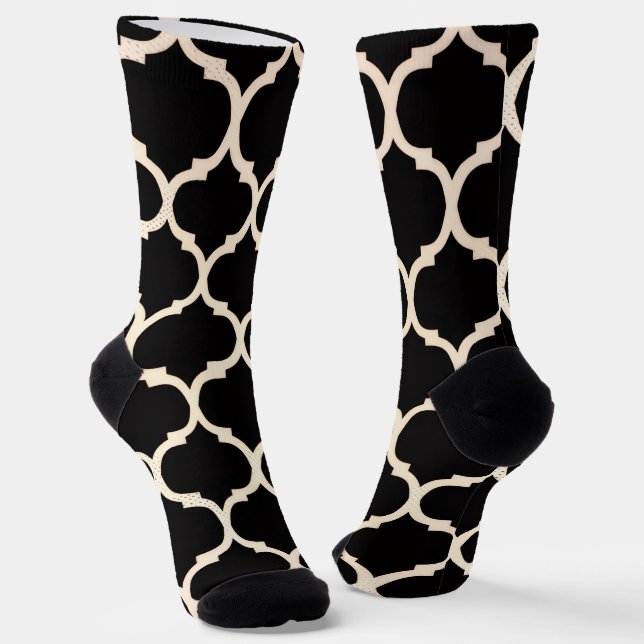 Chaussette Chaussettes à motifs colorés tendance (Angulaire)