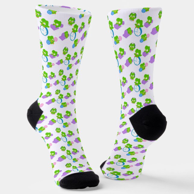 Chaussette Chaussettes à motifs Duo Crew (Angulaire)