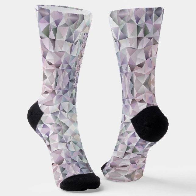 Chaussette Chaussettes à motifs géométriques avec un  (Angulaire)